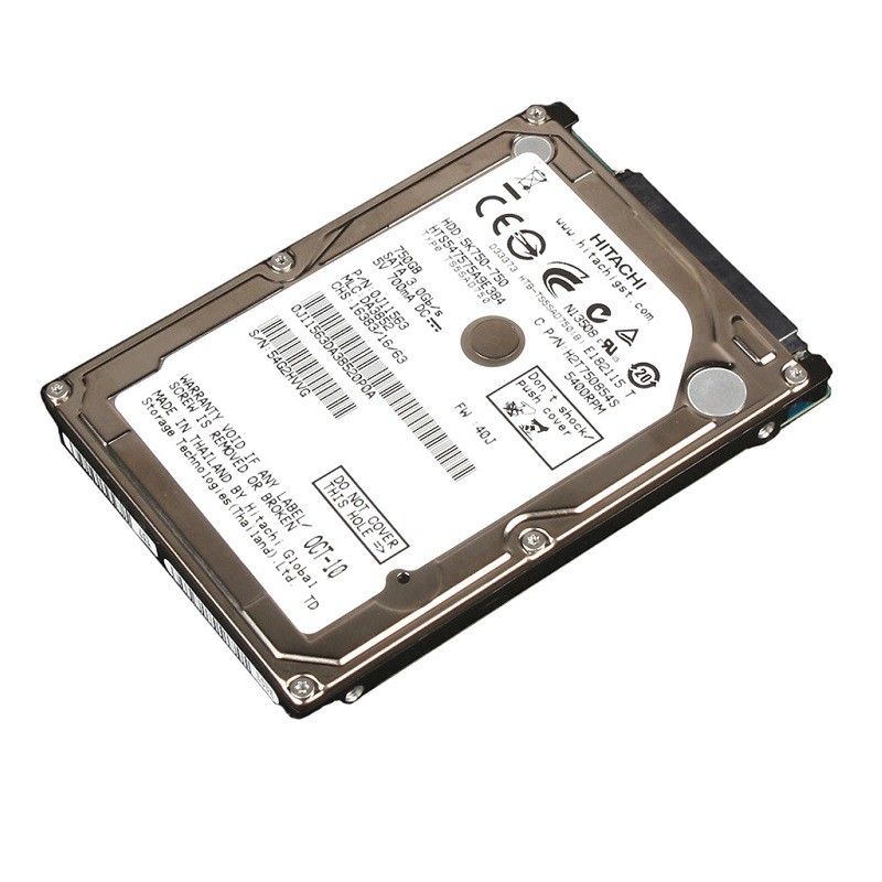 Hitachi 750GB 2.5-inch SATA Travelstar HDD