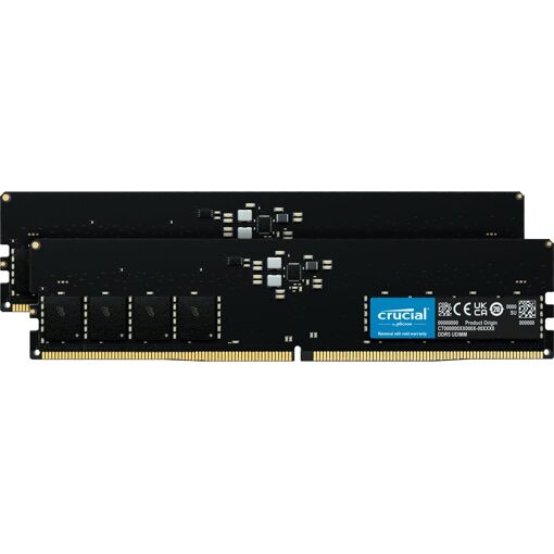 Módulo de memoria Crucial 64GB (2x32GB) DDR5, 5600MHz, 288 pines DIMM