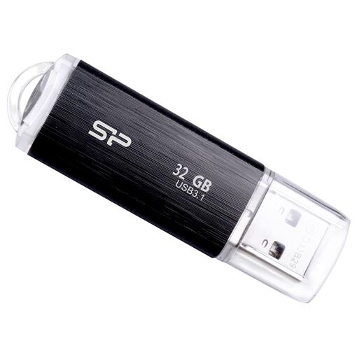 Unidad flash USB Silicon Power Blaze B02 32 GB Tipo A 3.2 Gen 1 (3.1 Gen 1) Negro
