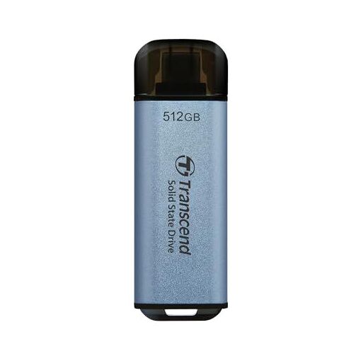 Transcend 512GB SSD Portable External Drive - USB-C