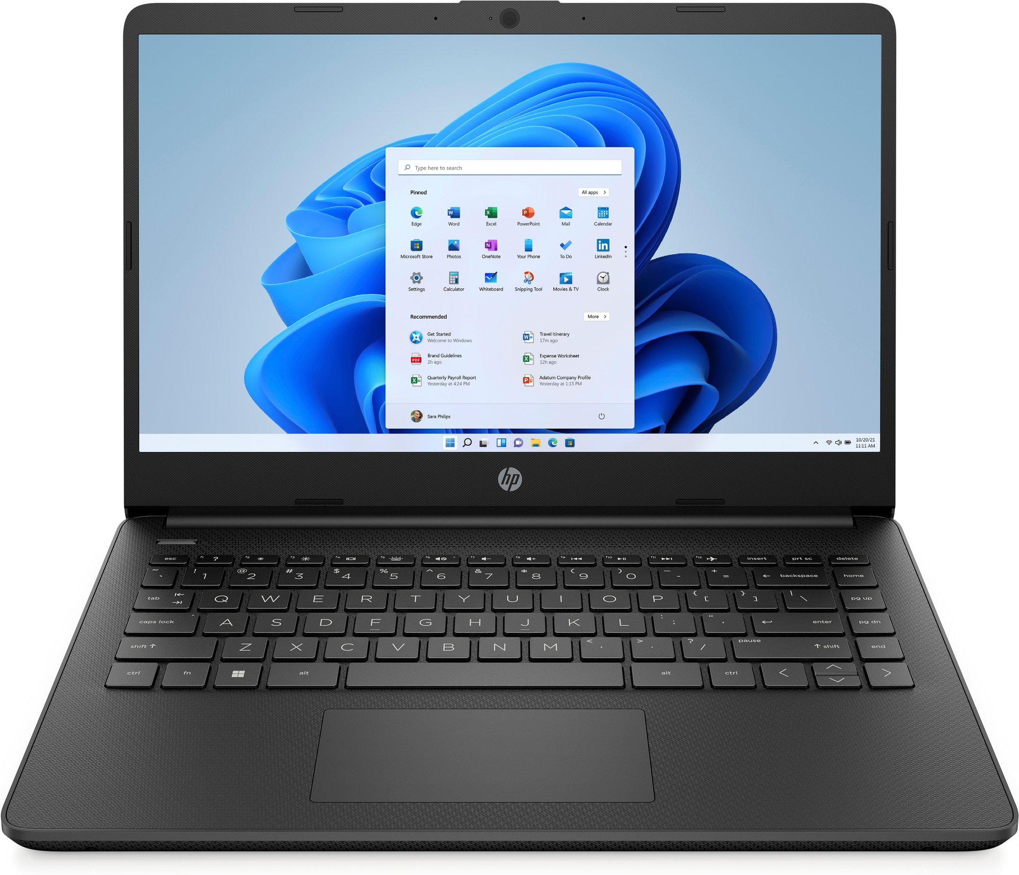 HP 14s-dq2042nf Laptop - 14" Core i3, 8GB RAM, 256GB SSD