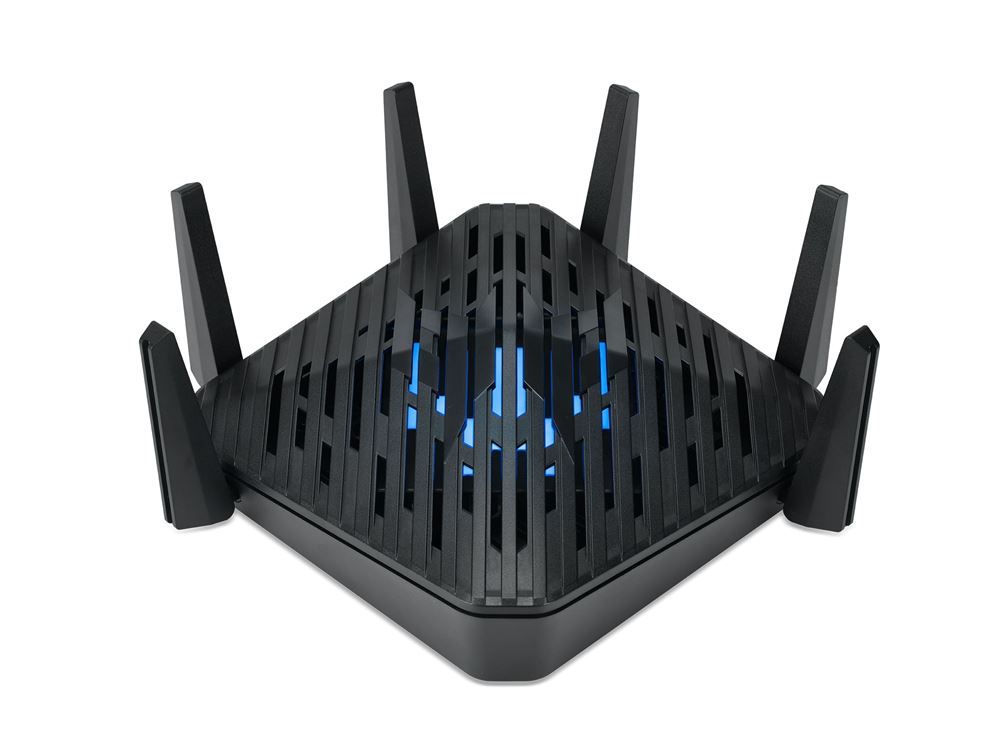 Enrutador WiFi Acer Predator W6D Negro y Azul