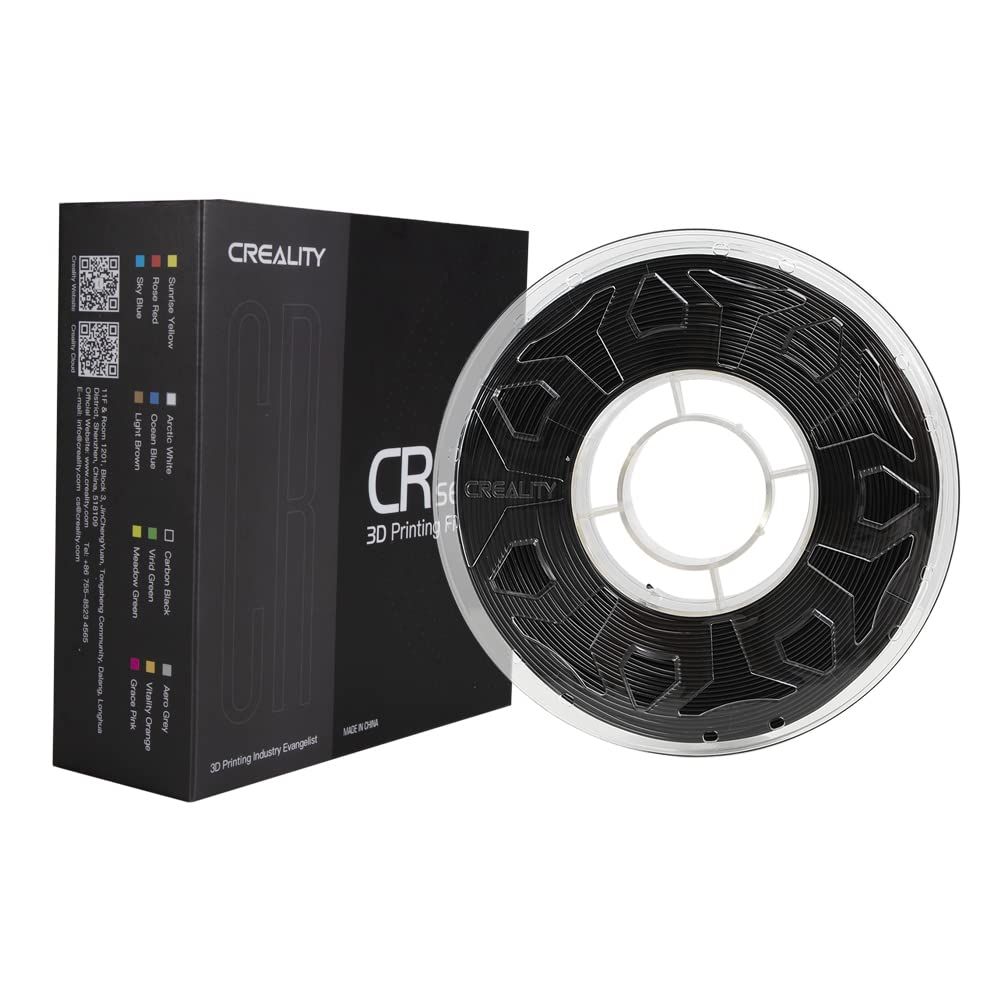 Filament CR-PLA Noir Creality 3D, rouleau de 1 kg