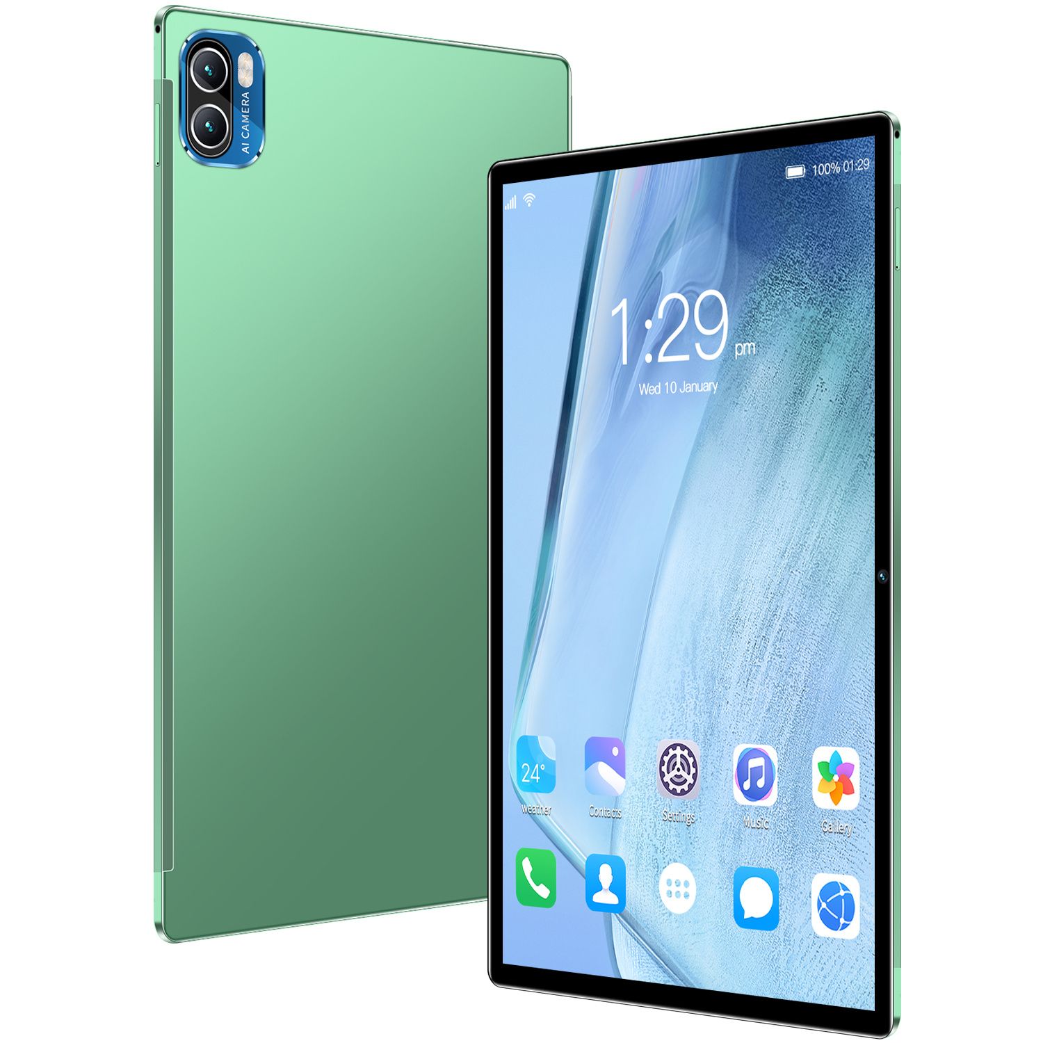 LOIDIS X5 Pro Tablet (2022) 64GB, 10.1-inch WiFi Green