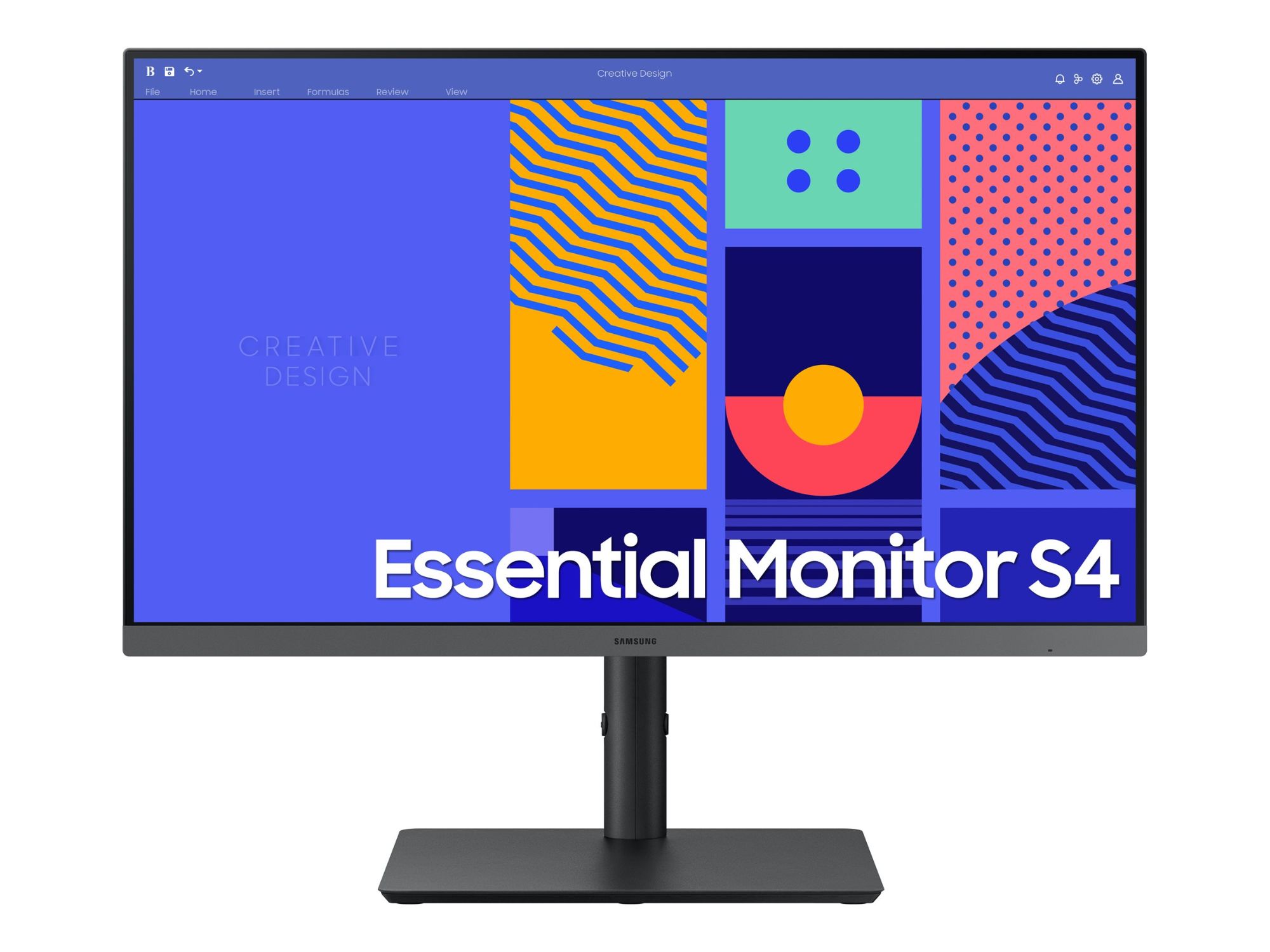 Samsung S24C432GAU - 24-inch LED Monitor - Full HD, IPS, 100Hz, HDMI/VGA/DisplayPort