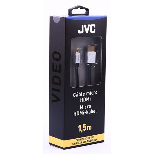 Cable Micro HDMI JVC 1,5 m Dorado