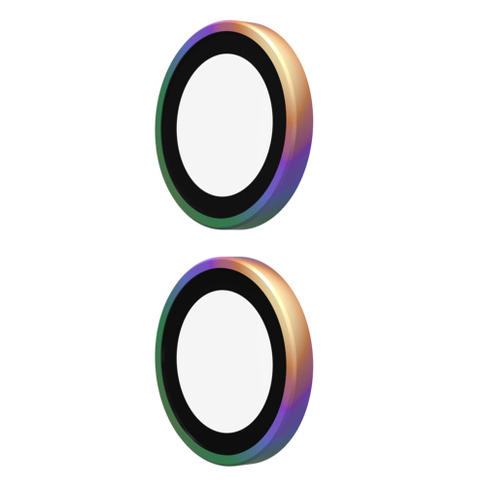 Protector de pantalla InvisibleShield HOOPS Iridescent para iPhone 16 / 16 Plus / 17