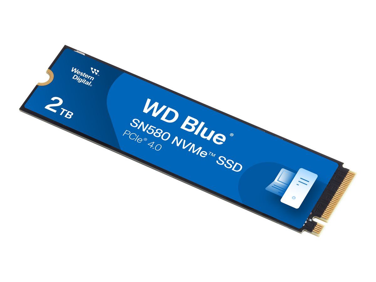 WD Blue SN580 - 2TB Internal SSD - M.2 2280 PCIe 4.0 x4 (NVMe)