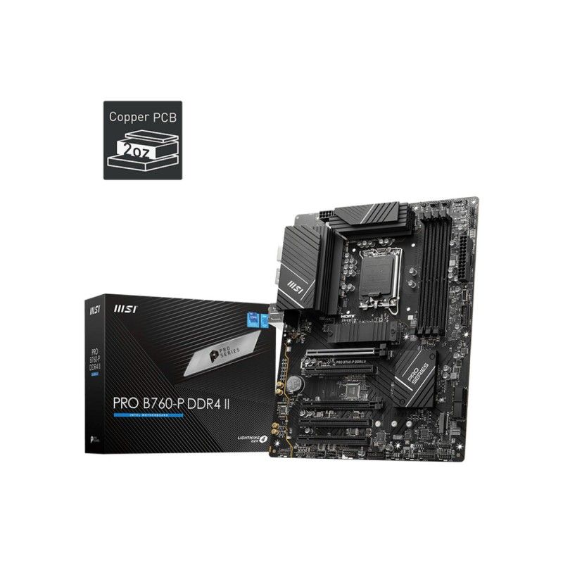 Placa base MSI PRO B760-P Wi-Fi DDR4