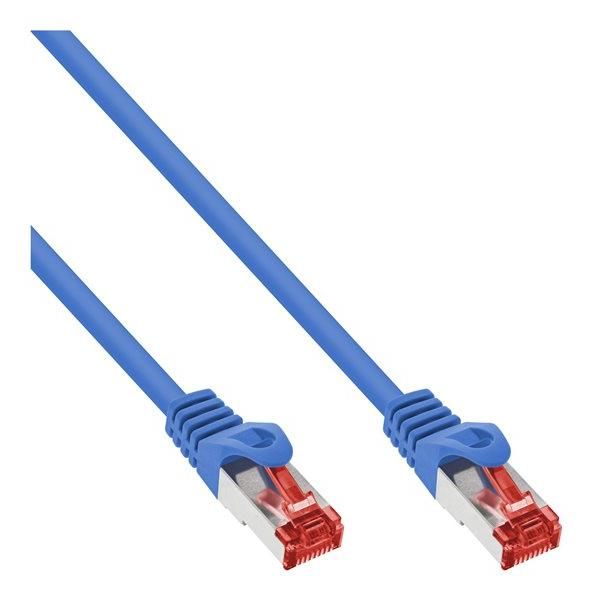 INTOS ELECTRONIC CAT 6 SSTP Cable, 20m, Blue