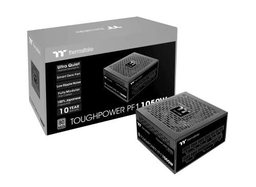 Thermaltake Toughpower PF1 1050W 80+ Platinum Modular (1050W) PC Power Supply, Black