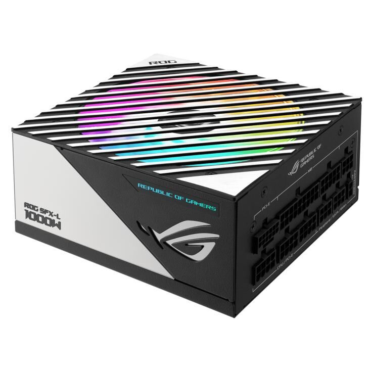 ASUS ROG Loki SFX-L 1000W Platinum unité d'alimentation d'énergie 24-pin ATX Noir et Argent