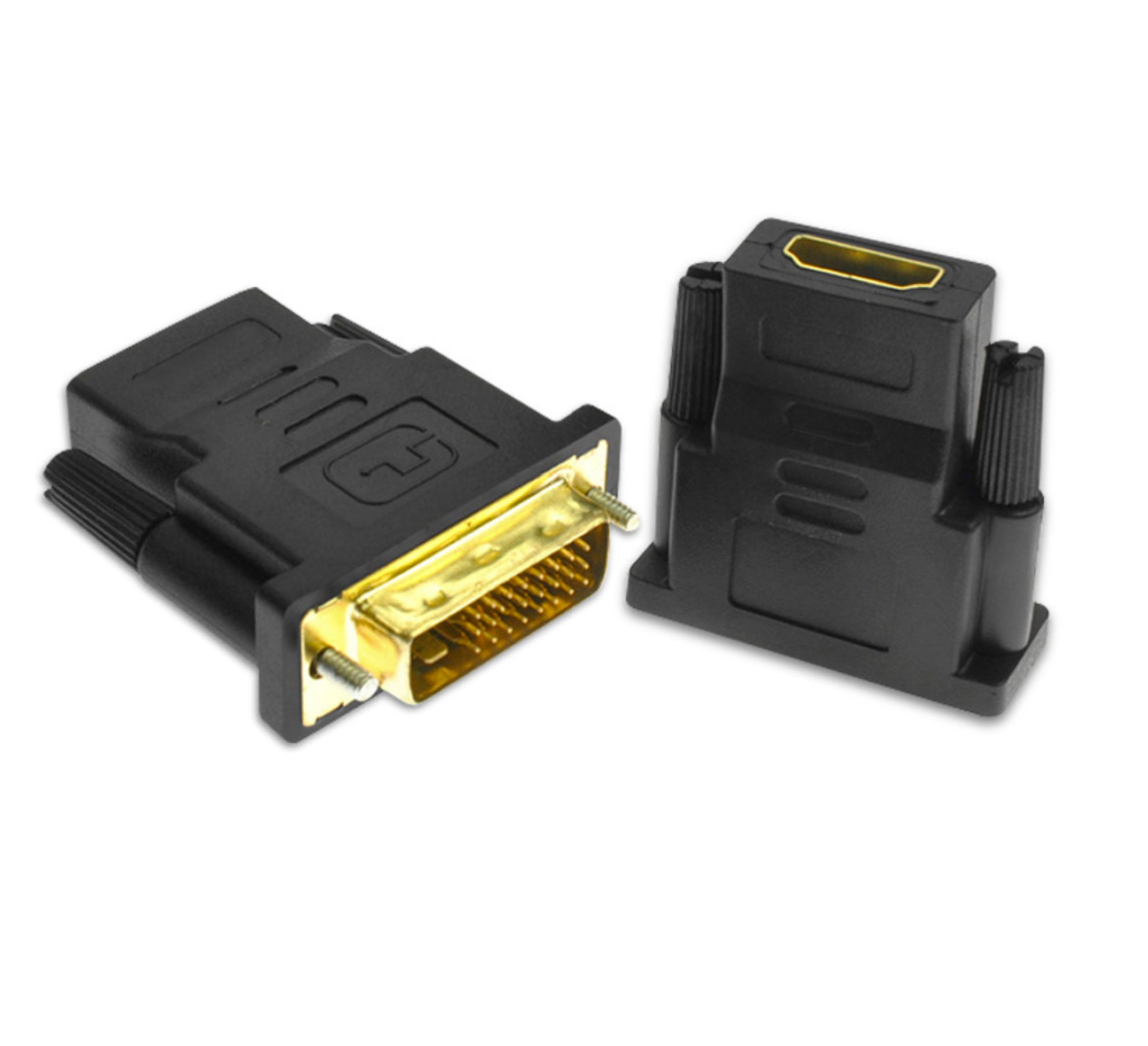 Bi-directional Converter - DVI 24+1 to HDMI, Gold Plated 24K Connector - Male HDMI to 1080P - For HDTV Projector PC - Straße Tech®