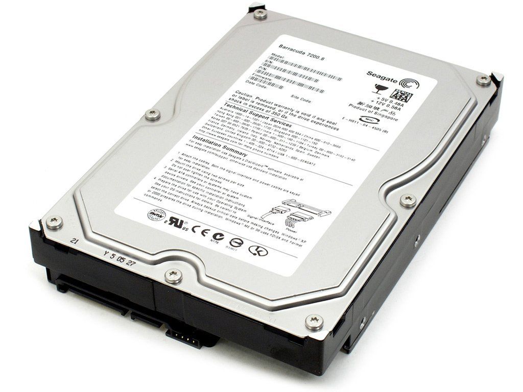 Seagate Barracuda 250GB HDD - ST3250318AS - 3.5' - SATA II 3Gb/s - 7200 RPM