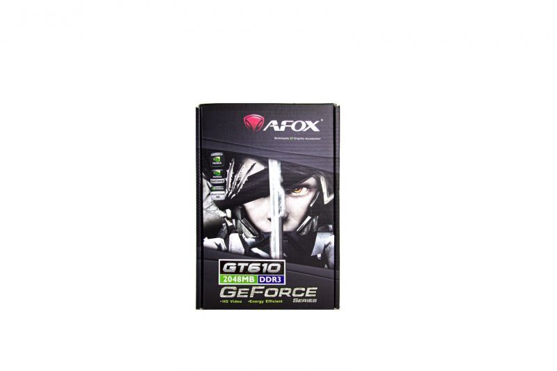 Afox GeForce GT610 1GB GDDR3 64-bit PCI Express 2.0 Graphics Card with DVI, HDMI & VGA