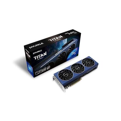 Carte graphique Sparkle Intel A750 Titan OC Triple Fan 8 Go