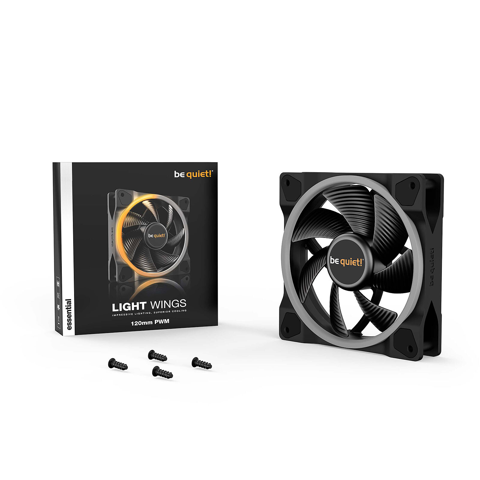 be quiet! Light Wings 120 mm PWM ARGB