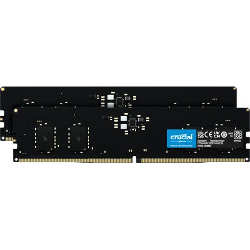 Módulo de memoria Crucial DDR5 de 16 GB (2 x 8 GB) ECC