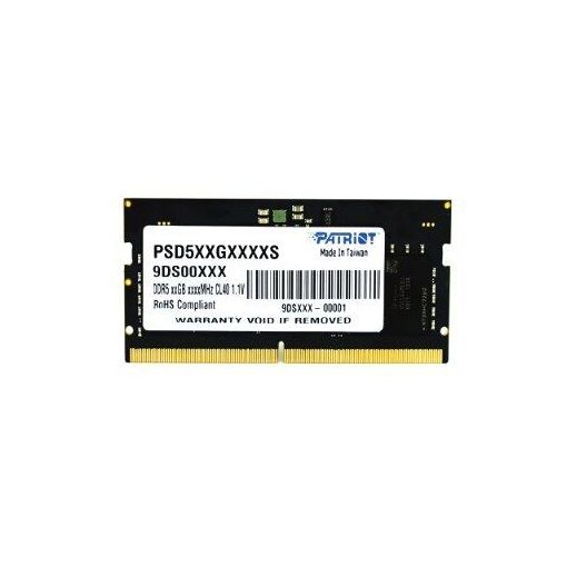 Memoria RAM Patriot DDR5 SO-DIMM de 32 GB, 4800 MHz (1x32GB, CL40)