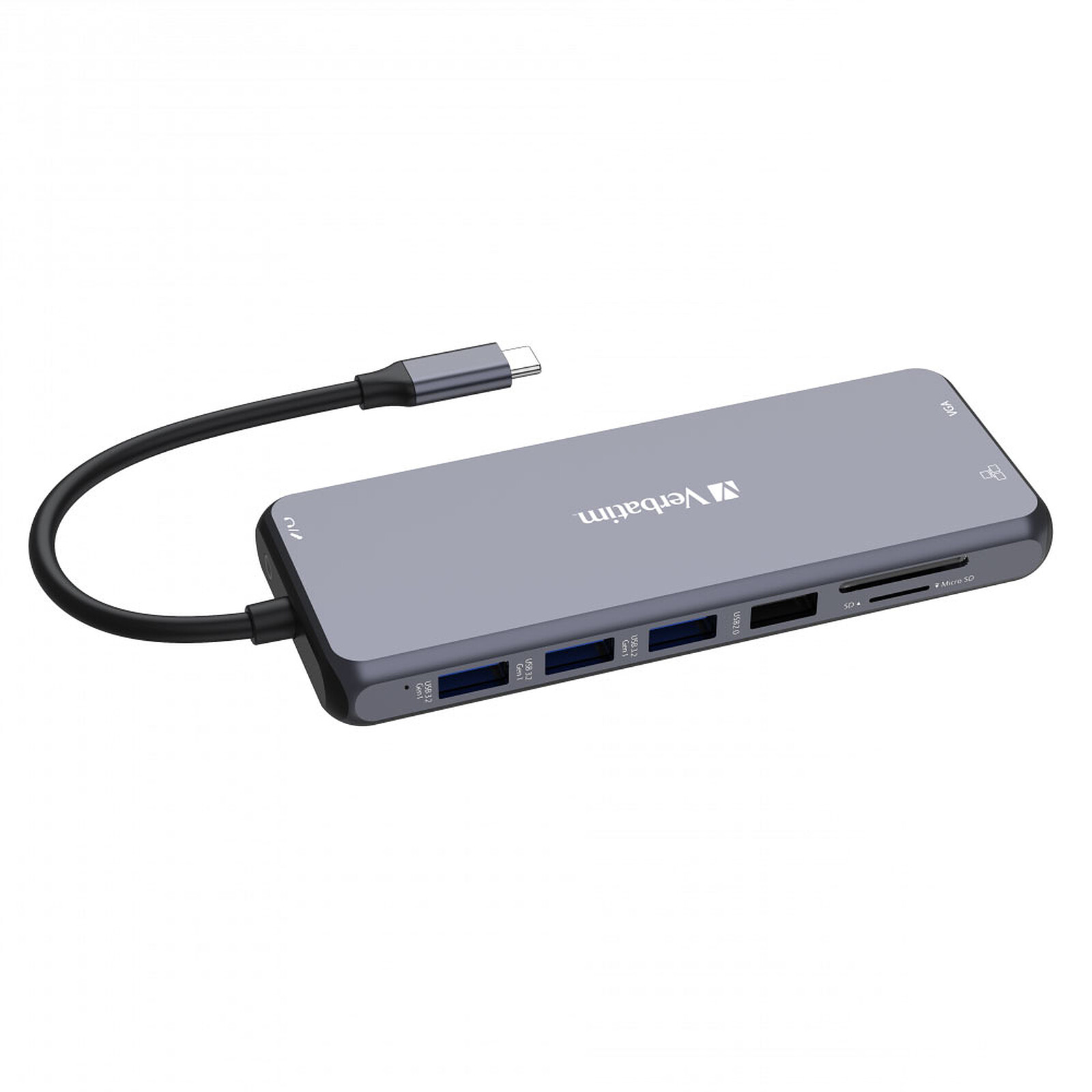 Hub Verbatim CMH-14 multifuente
