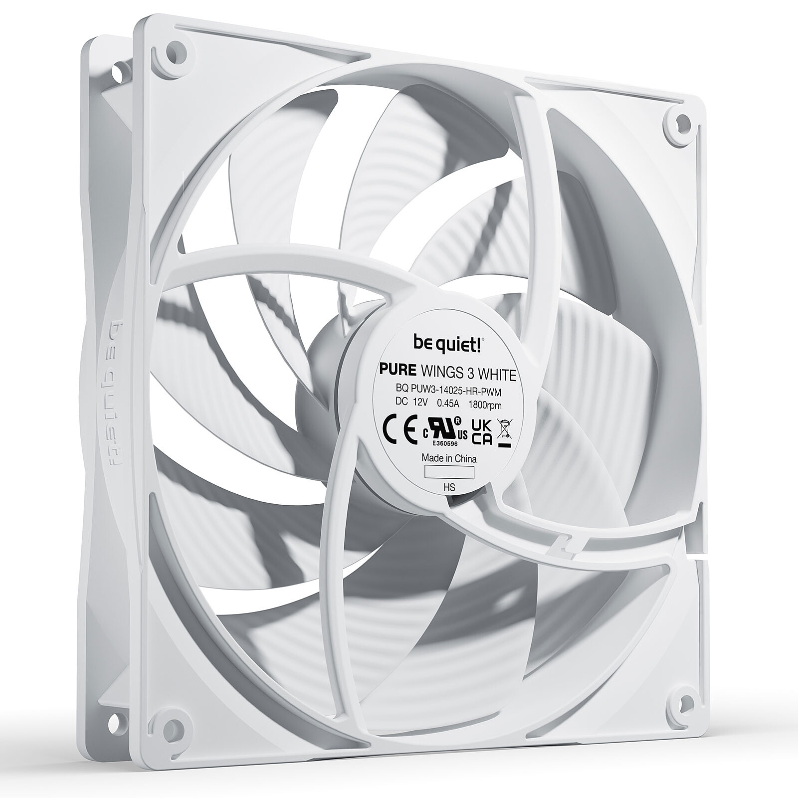 be quiet! Pure Wings 3 140mm PWM high-speed (White)