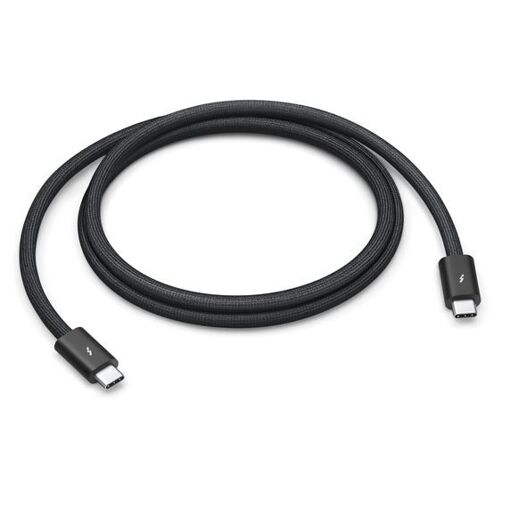 Câble Apple Thunderbolt 4 Pro - USB-C vers USB-C - 1 m - Compatible chaîne de fleurs - Noir