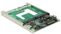 Delock 2.5" SATA to mSATA Converter with RAID Controller