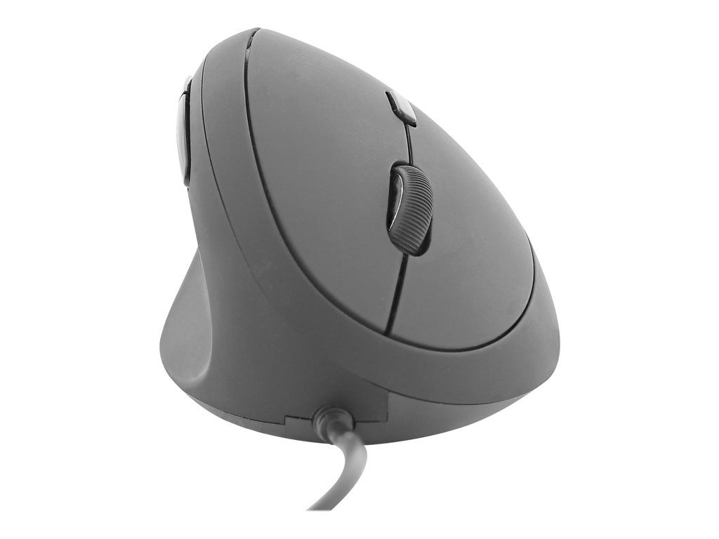 TNB Ergonomic Vertical Mouse for Left-Handed Users - 6 Buttons - Wired - USB-A