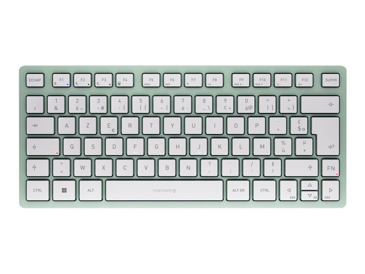 Cherry KW 7100 Mini Wireless Keyboard - AZERTY French - Green Agave