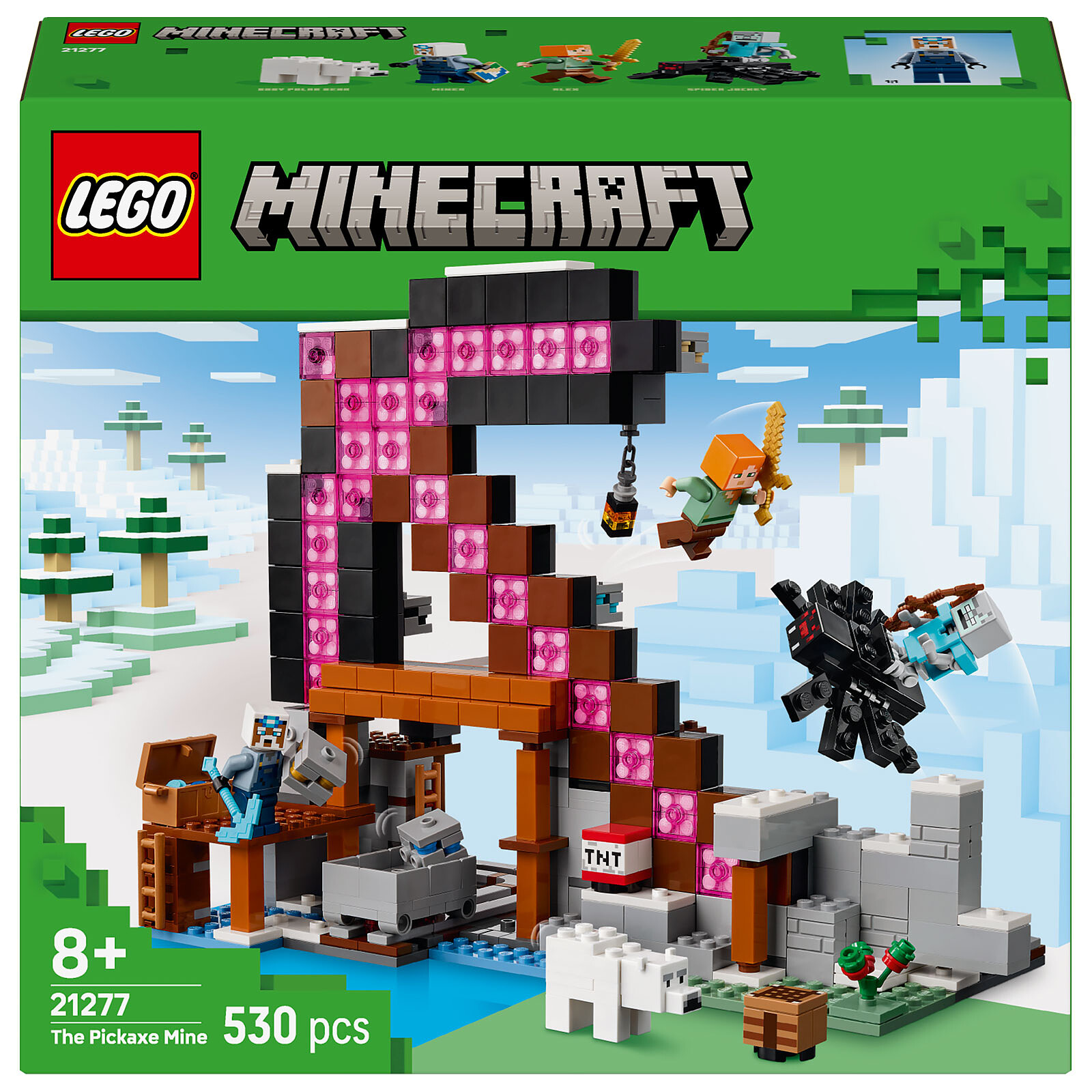 LEGO Minecraft 21277 La Mine de Pique-mine