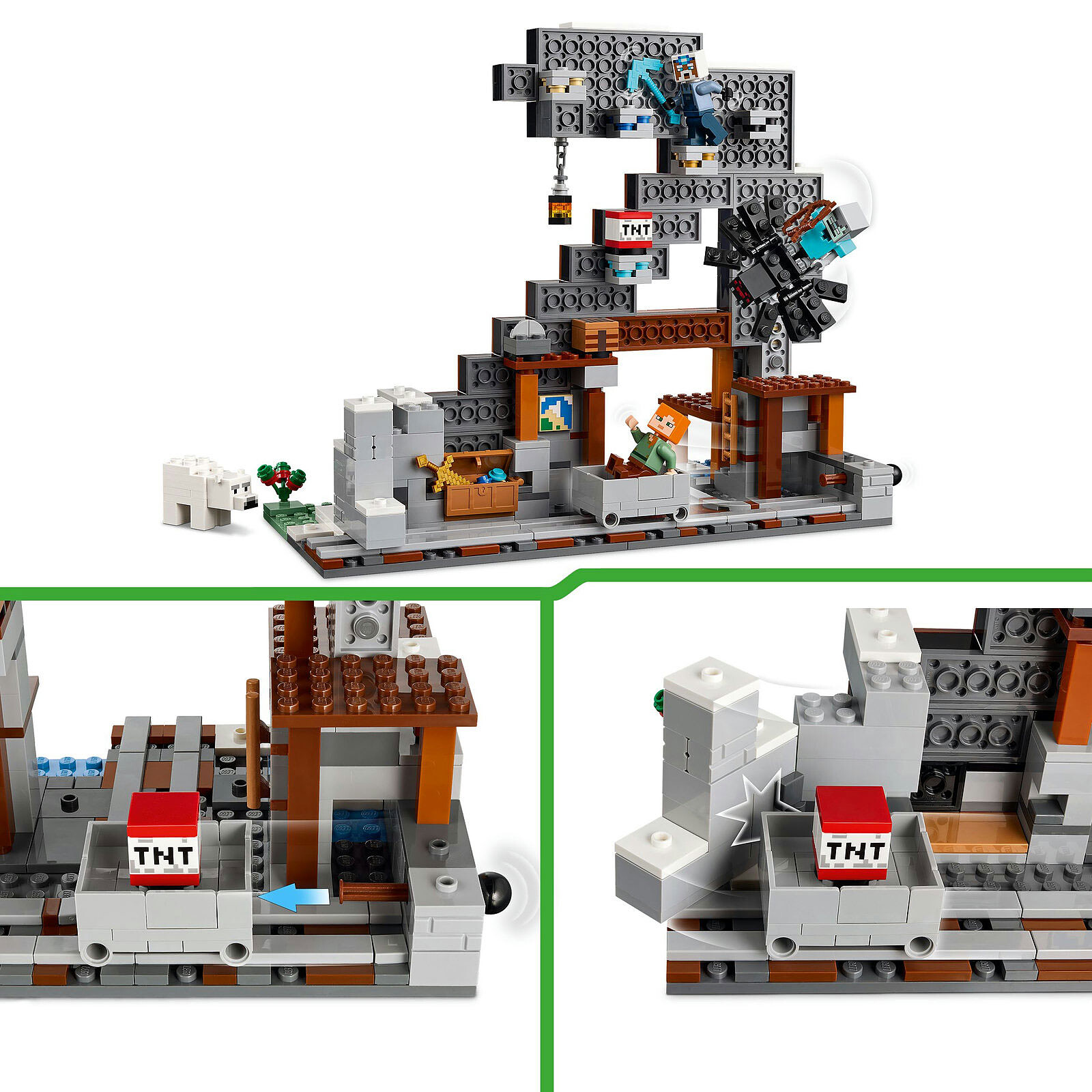LEGO Minecraft 21277 La Mina de Pico