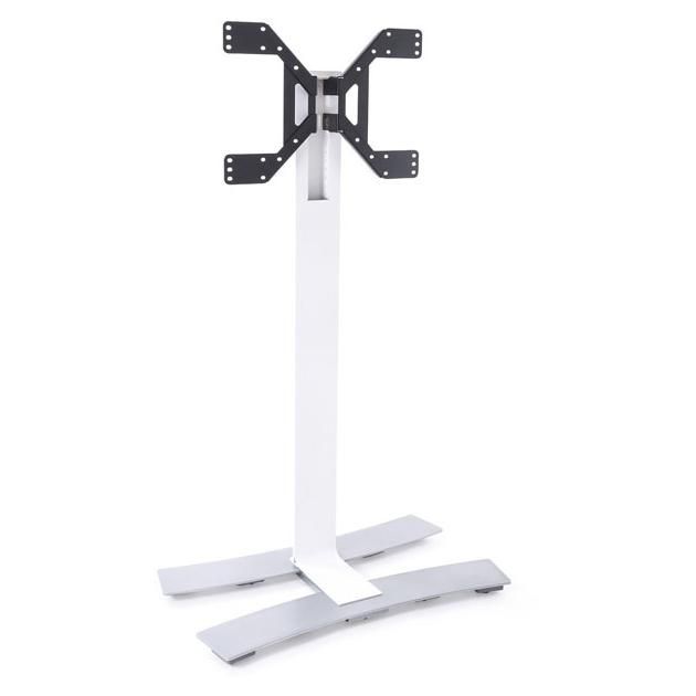 Estante para TV Erard Pro, Blanco, 75 pulgadas (190,5 cm)