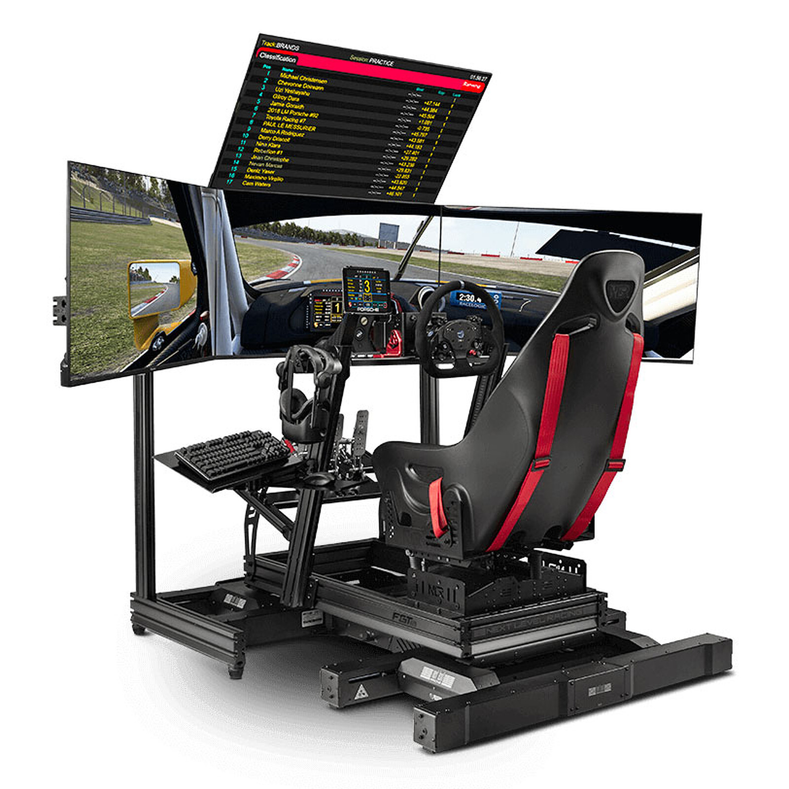 Next Level Racing F-GT Elite Front &amp; Side Mount Edition