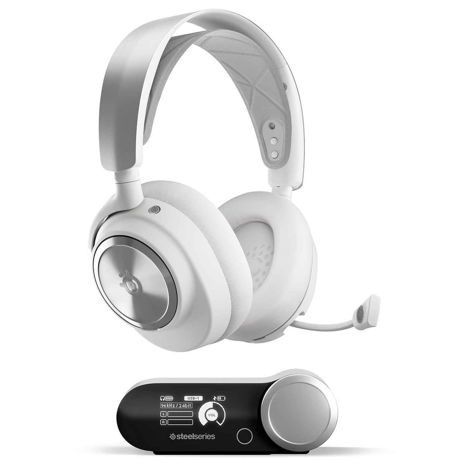 SteelSeries Arctis Nova Pro Wireless (White)