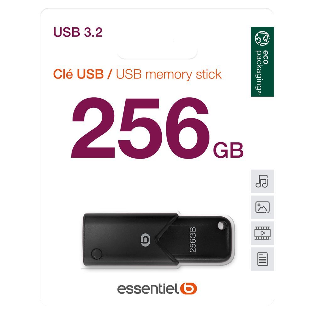 Essentiel B 256GB USB 3.0 Flash Drive