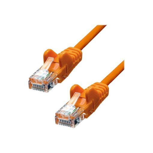 ProXtend RJ-45 to RJ-45 Cable - 5m - UTP Cat 5e - Molded, Hook-Free - Orange