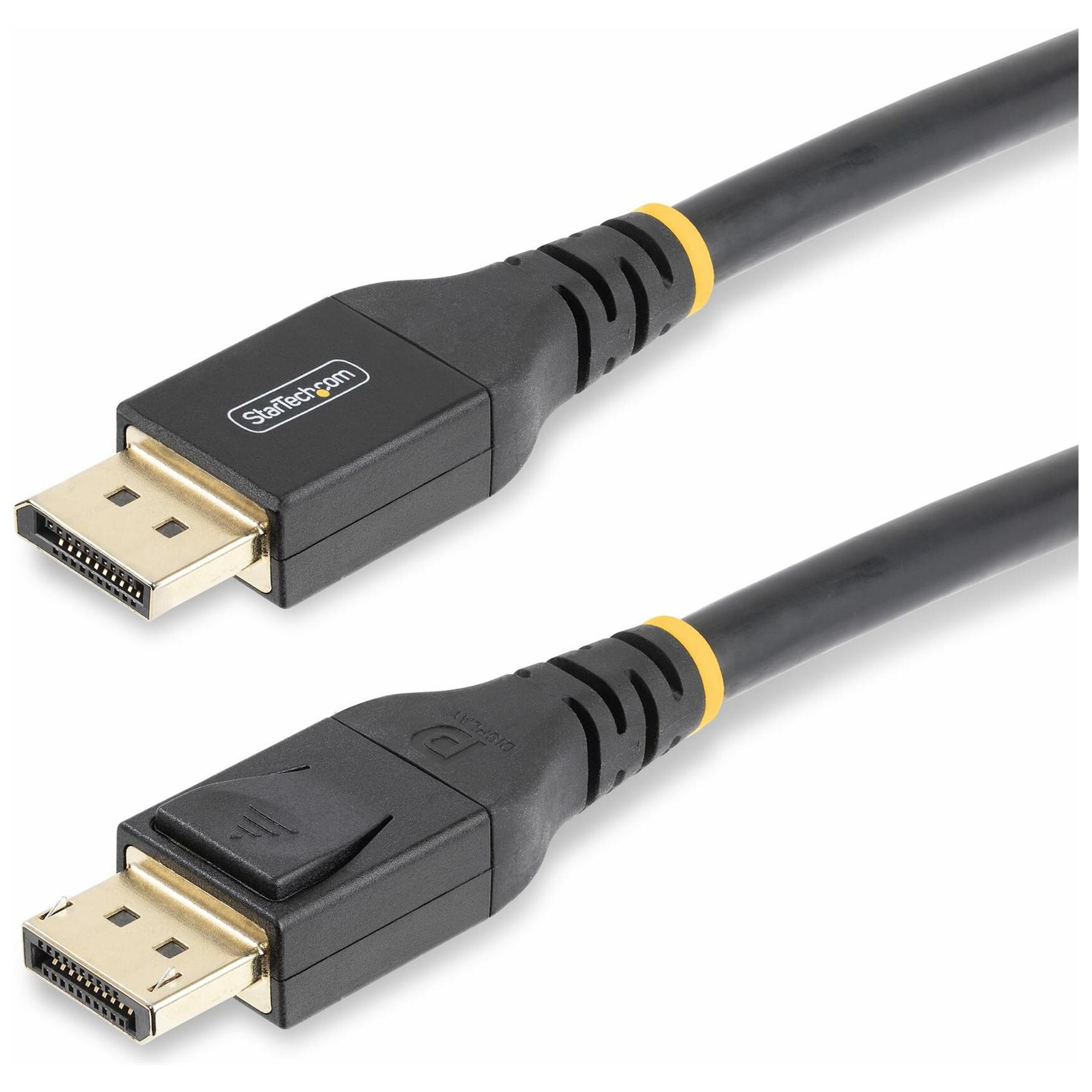 StarTech.com Active DisplayPort 1.4 Cable, 15m - Black