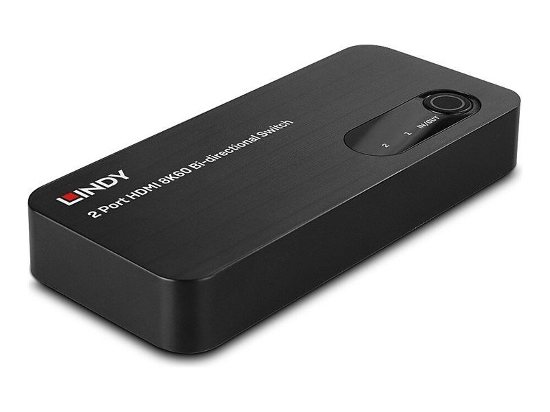 Lindy 8K60 Bidirectional Video/Audio Switcher - 2 HDMI