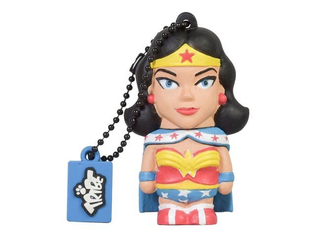 Silver Sanz Wonderwoman 16GB USB Drive