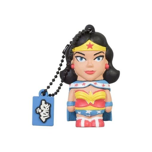 Silver Sanz Wonderwoman 16GB USB Drive