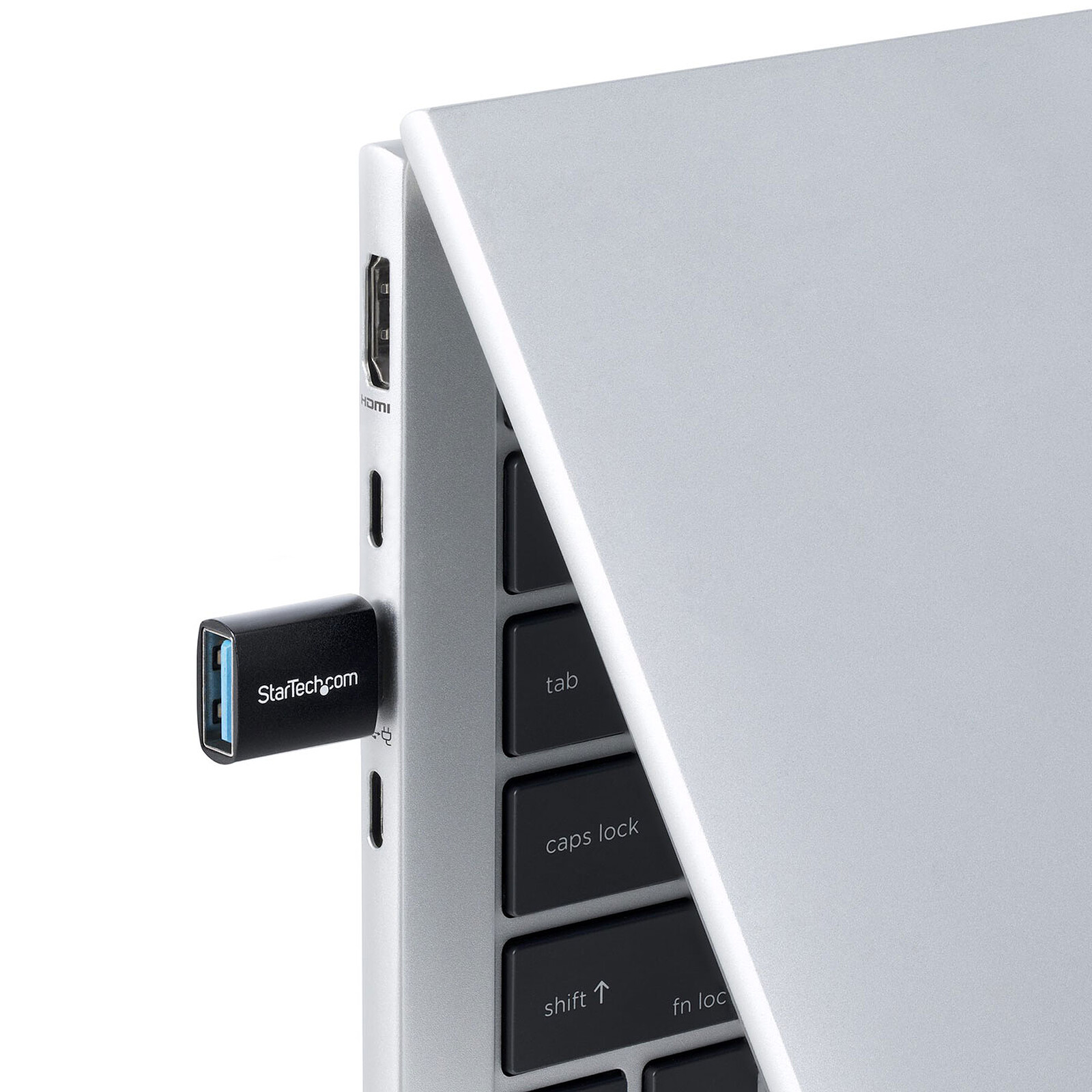 Adaptador USB-C a USB-A StarTech.com - negro