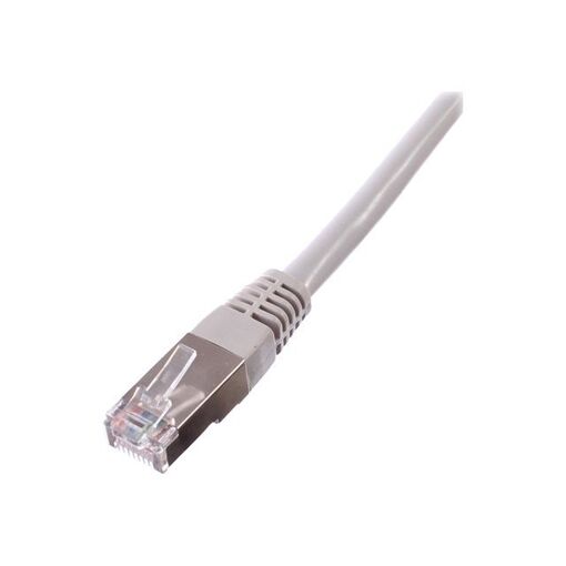 Câble Uniformatic CAT 6 RJ-45 vers RJ-45, sans halogène, moulé, verrouillé - Gris