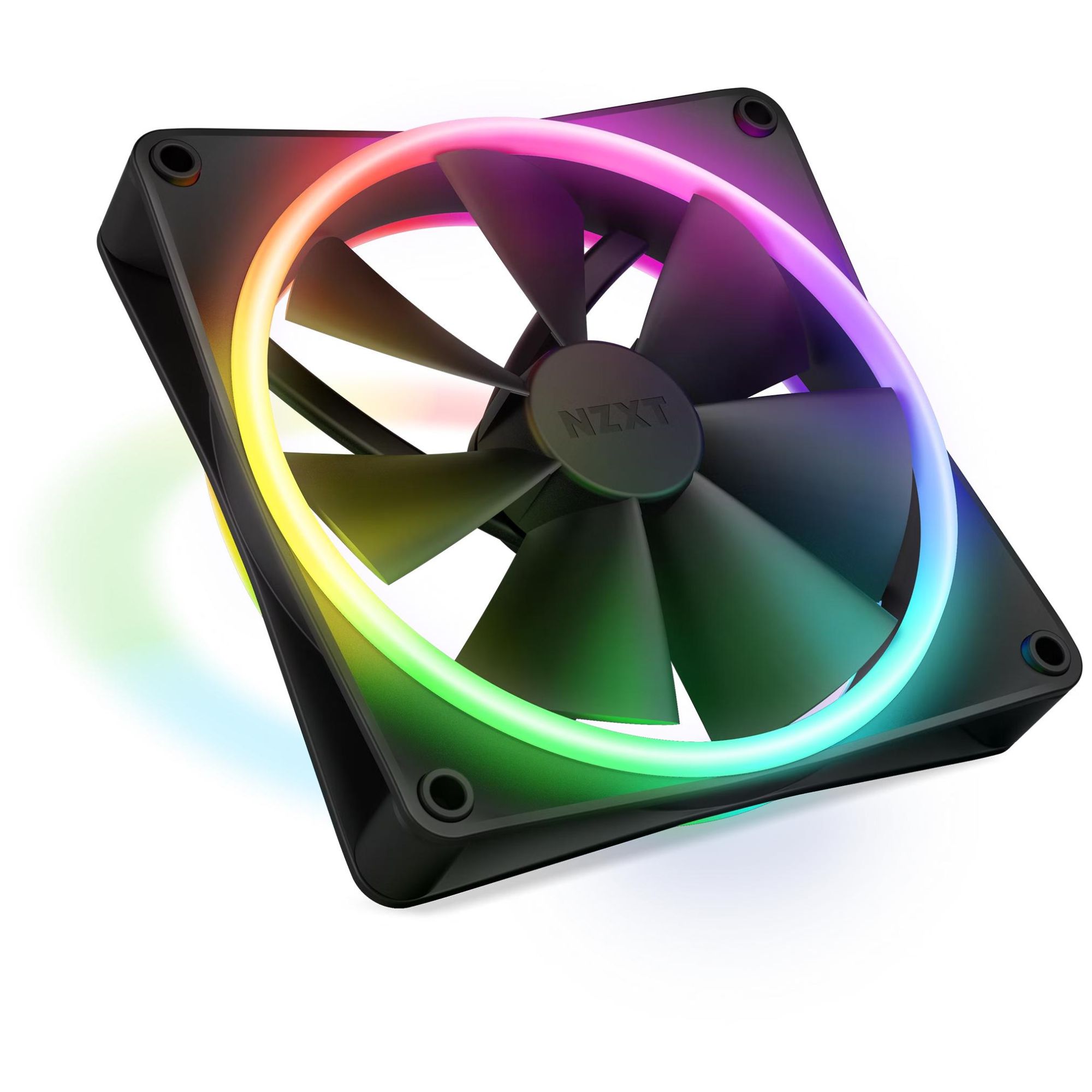 NZXT F120 RGB DUO Fan - Black, 12cm, 1 Piece(s)