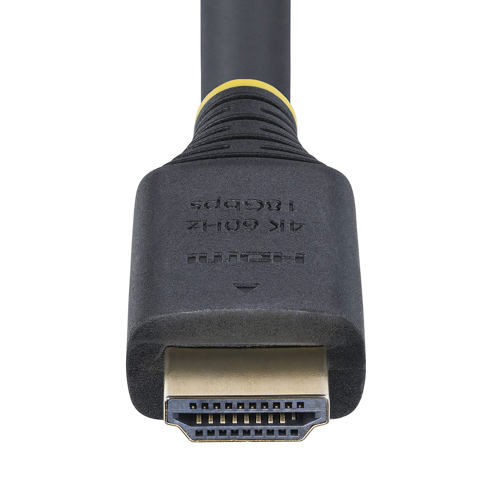 StarTech.com 0.5m 18Gbps 4K 60Hz Premium Certified HDMI 2.0 cable 