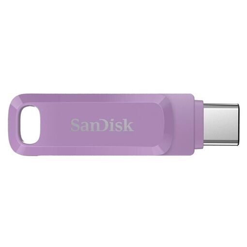 SanDisk Ultra Dual Drive Go - 64GB USB Flash Drive - USB 3.2 Gen 1/USB-C - Purple