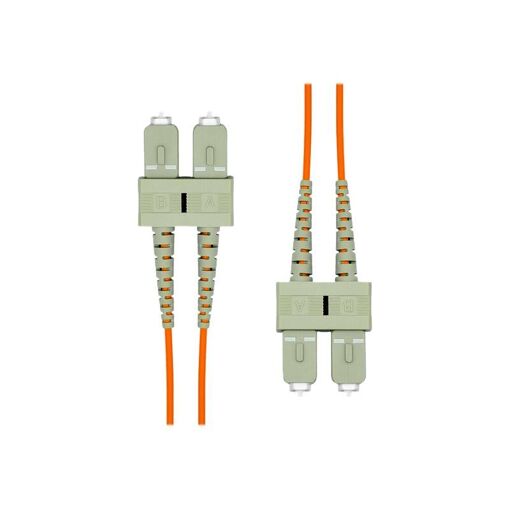 Câble optique multimode ProXtend - 10 m, 2 mm, duplex, OM1, sans halogène, orange