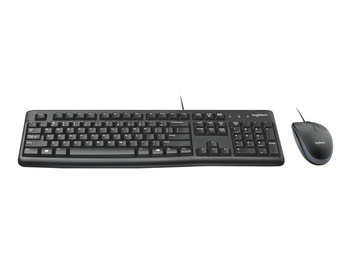 Logitech Desktop MK120 - USB Keyboard and Mouse Set
