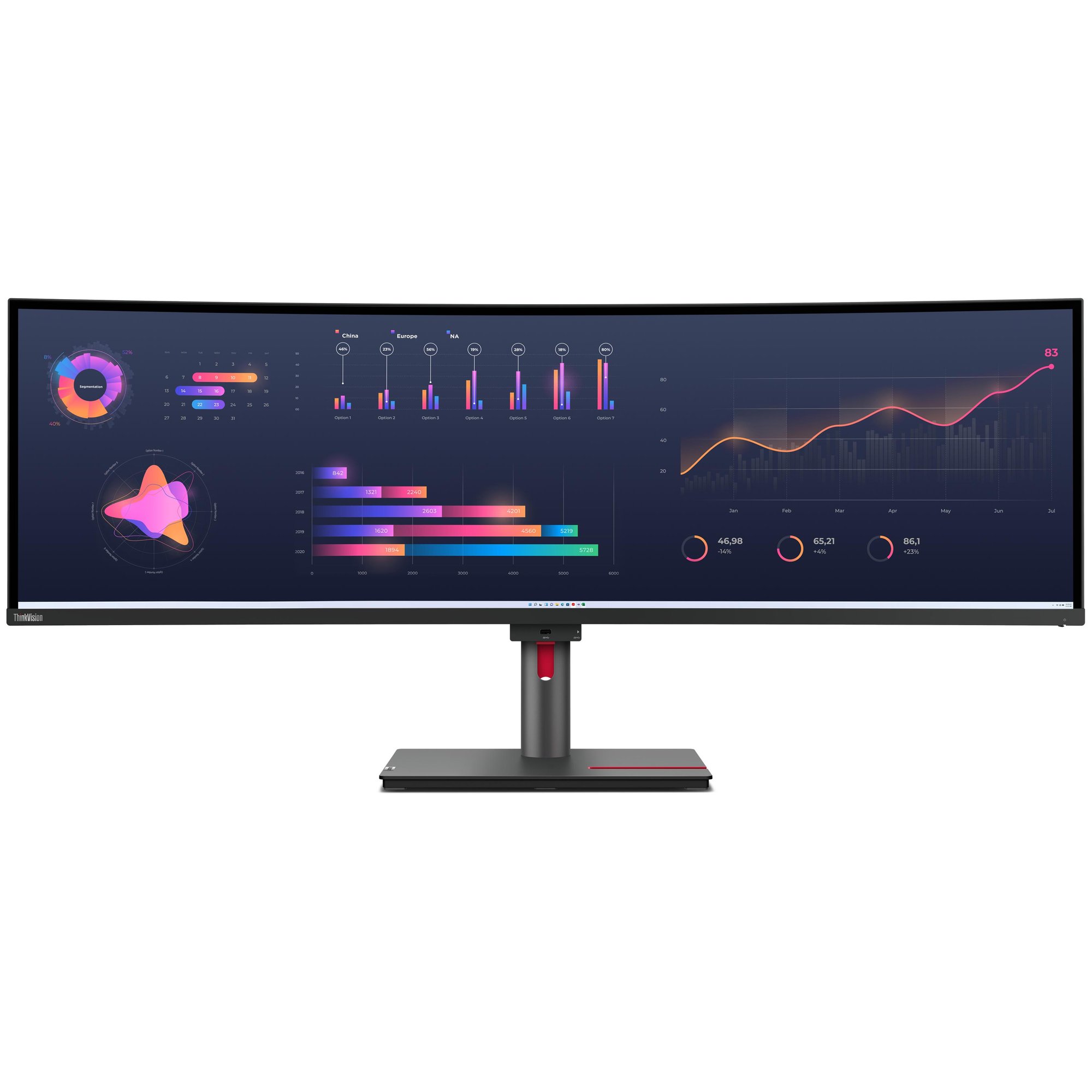 Lenovo ThinkVision P49w-30 Monitor