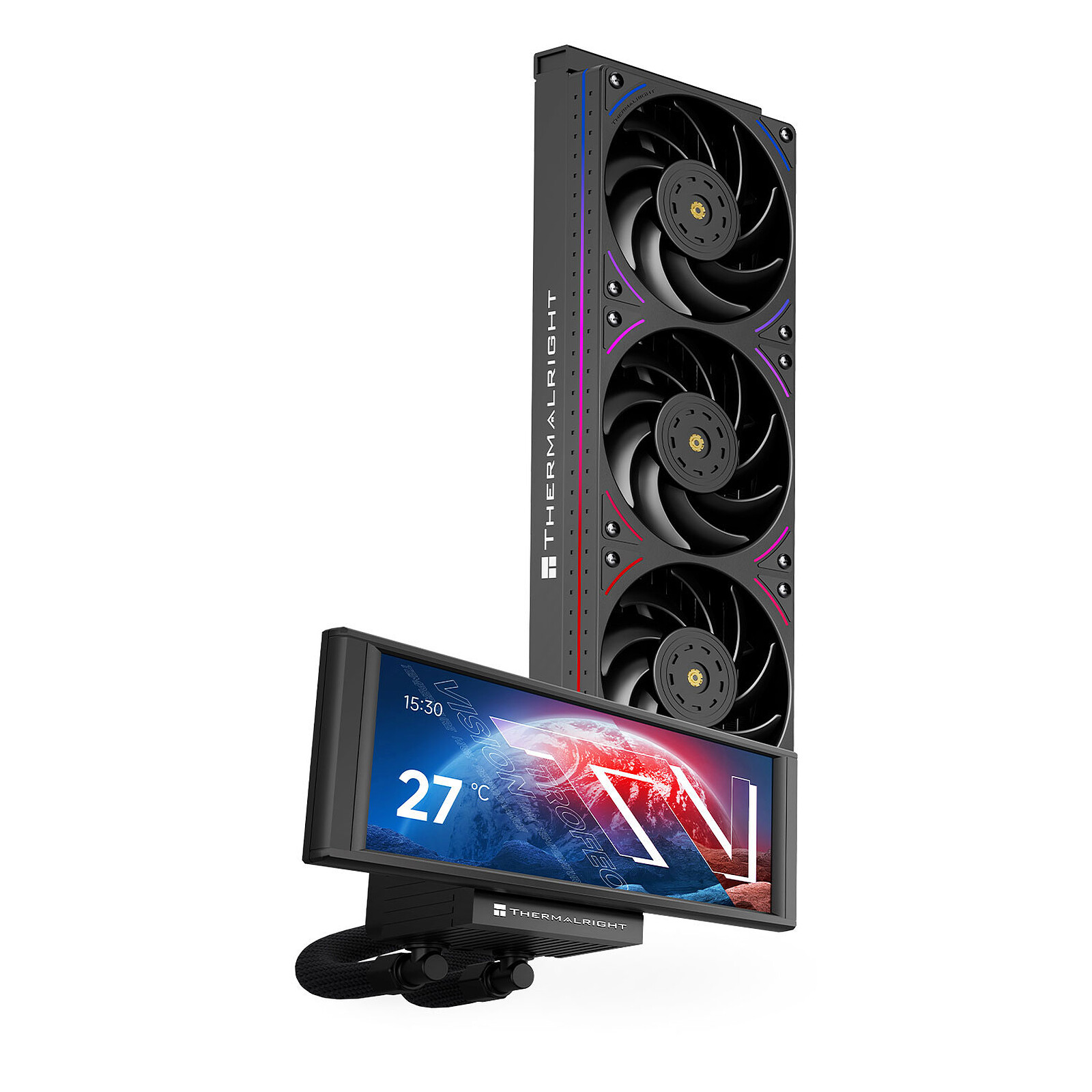 Thermalright Trofeo Vision 360 ARGB Black - Black