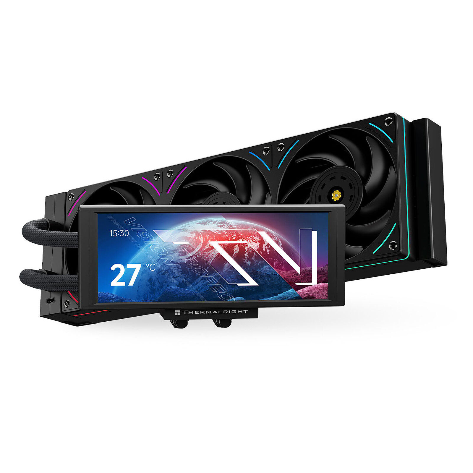 Thermalright Trofeo Vision 360 ARGB Black - Black